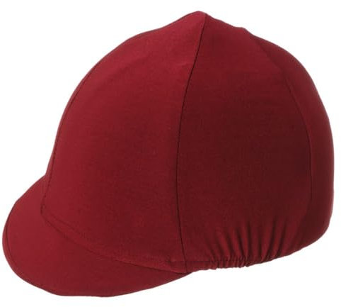 JT International Lycra Helmet Cover Burgundy