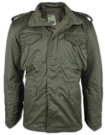 Mil-Tec Men's Us Style M65 Jacket, Olive, L UK