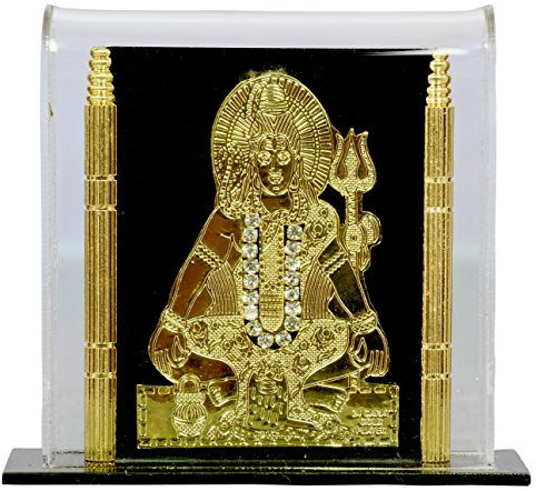 purpledip Shiva Mahadev Statue Idol Fall für Auto Armaturenbrett, Zuhause Tempel (10315)