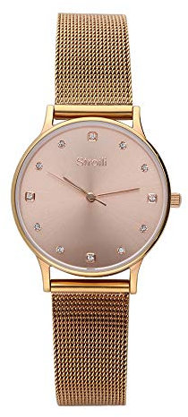 Stroili - Solo tempo cassa e bracciale in acciaio - quadrante rose gold per Donna