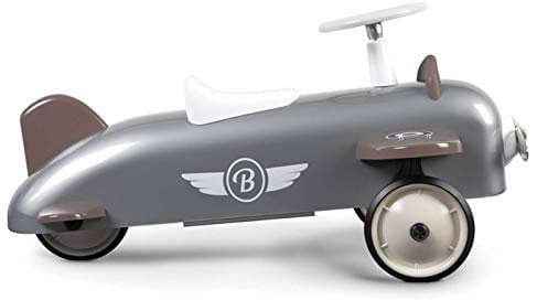 Baghera 878 - Rutscher Flugzeug, grau, 75x48x37 cm, 1-3 Jahre, Rutschauto