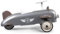 Baghera 878 - Rutscher Flugzeug, grau, 75x48x37 cm, 1-3 Jahre, Rutschauto