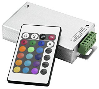 EUROLITE IR-5 Fernbedienung | Steuereinheit mit IR-Fernbedienung für RGB-LED-Streifen 12-24 V