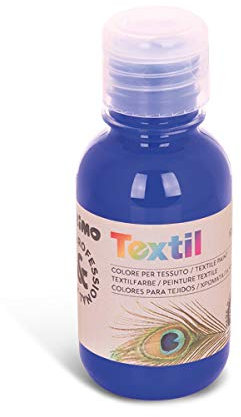 CMP - Tinte textil de color azul ultramar, bote de 125 ml