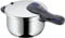 WMF Perfect Plus Schnellkochtopf Induktion 4,5l, Dampfkochtopf, Cromargan Edelstahl poliert, 2 Kochstufen, Einhand-Kochstufenregler
