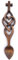 One in Christ Lovespoon - Hand Carved Welsh Love Spoons