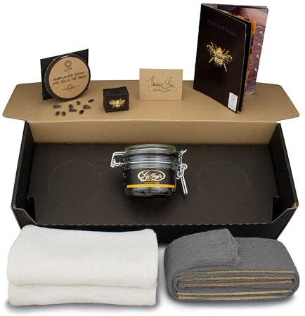 Gilboys Premium Beeswax Polishing Kit for Antique Furniture ('Antique Gold') - Specially formulated by Our own Craftsmen