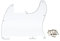 Musiclily 8 Löcher Schlagbrett Pickguard für Fender USA/Mexican Telecaster Esquire E-Gitarre,3 lagig Weiß