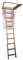 Dachbodenleiter von BPS Access Solutions, mit beidseitigem Handlauf (1100 x 545mm)