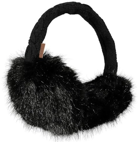 Barts Damen Fur Earmuffs Ohrenschützer, Schwarz (BLACK 0001), One size (Herstellergröße: UNI)