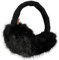Barts Damen Fur Earmuffs Ohrenschützer, Schwarz (BLACK 0001), One size (Herstellergröße: UNI)