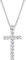 Elli Halskette Damen Kreuz Anhänger Elegant mit Kristallen aus 925 Sterling Silber