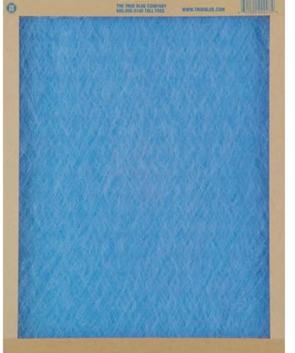 True Blue 120301 20 X 30 Blue Fiberglass Air Filter