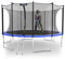KINETIC SPORTS Trampolin Outdoor Salto Ø 183/244/305/366/400/430/490 cm - Kindertrampolin Gartentrampolin Set mit Leiter, Netz, Randpolster, USA Sprungtuch, bis zu 160kg