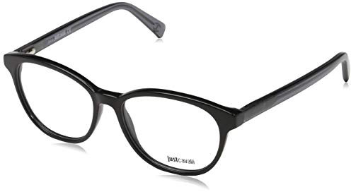 Just Cavalli JC0684 52001 Just Cavalli Brille JC0684 001 52 Oval Brillengestelle 52, Schwarz