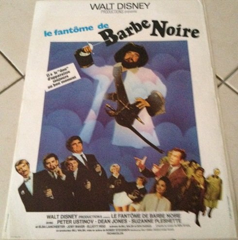 Das Gespenst Von Blackbeard – Disney – 40 x 56 zeigt Cinema originelle