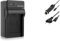 Chargeur (Auto/Secteur) Compatible avec Sony NP-BG1 FG1 / Cyber-Shot DSC H, HX, N, T, W, WX.. v. liste