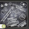 Kiwistar Sticker Bomb Set 1 silber - Bogen: A4 Bremsen…Felgen…, Shockerhand, Autobahnfreak, Fehlende PS…, Leider Geil. Auswahl Sammlung Aufkleber Scheibe Tuning Decal