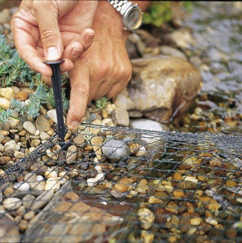 Oase AquaNet - Rete per laghetto, verde, dimensioni a scelta [4 x 8 m]