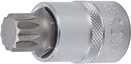 BGS 4347 - Douille à embouts - 12,5 mm (1/2) - denture multiple intérieure (pour XZN) M18