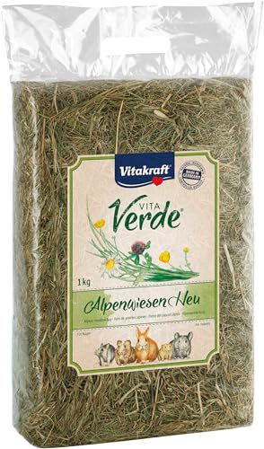 Vitakraft Vita Verde Fieno dei Pascoli Alpini per Tutti I Roditori, 1kg