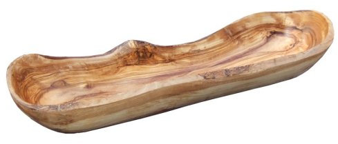 Naturally Med - Vassoio / piatto per servire il pane, rustico, 40 cm