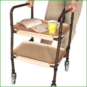 Height Adjustable Household Trolley