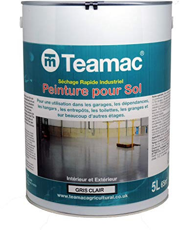 Industrial Floor Paint - Flint Grey - 5 Litre