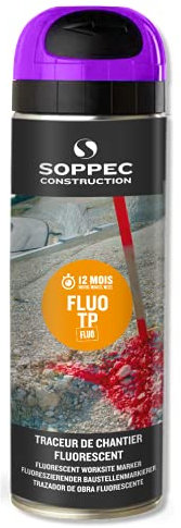 Soppec TRACEUR DE CHANTIER FLUO TP VIOLET 9-12 MOIS - 141520