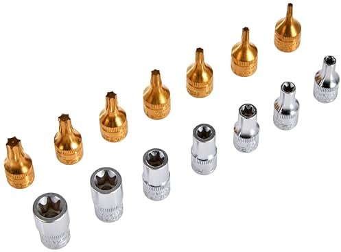 HAZET 163-251/14 Torx Profile Tool Set - CVD-TIN Coated