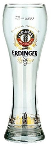 One Erdinger Weisbier Half Pint Glass (1 Glass)