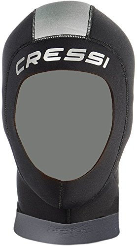 Cressi Hood Plus Man - Capucha de Calor para Buceo Hombre - Neopreno de 5mm