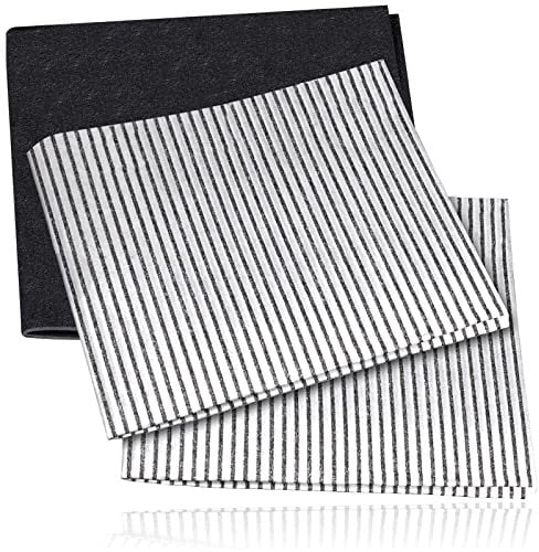 SPARES2GO Cooker Hood Carbon Grease Filter Kit for Lamona Kitchen Extractor Fan Vent
