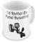 I'd Rather Be Metal Detecting Novelty Gift Mug