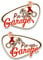 Finest Folia Set Links+rechts Pin Up Garage Old School Aufkleber Sticker Bobber Cafe Racer Retro #8