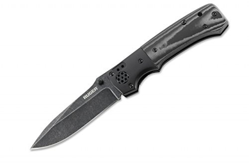 Columbia River Knife & Tool Herren Taschenmesser CRKT Ruger All Cylinders, schwarz, One Size