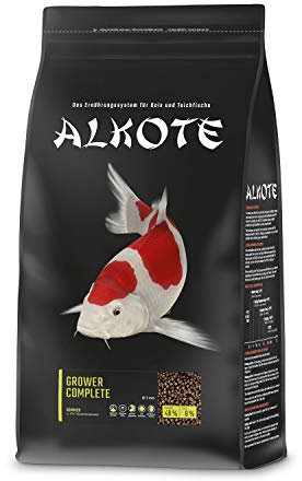 AL-KO-TE, 1-Jahreszeitenfutter für Koi, Sommer, Schwimmende Pellets, 3 mm, Hauptfutter Grower Complete, 3 kg