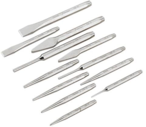 Sealey Premier Punch & Chisel Set 12pc - AK9129