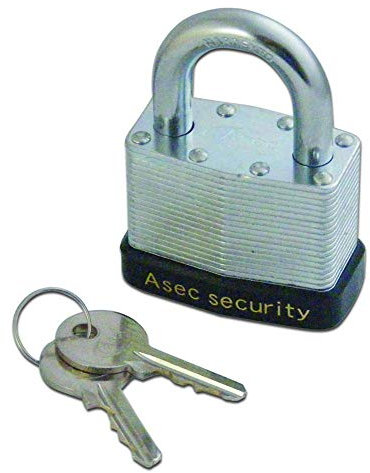 Asec Padlock As 787-50 Ka-J Laminat Bx