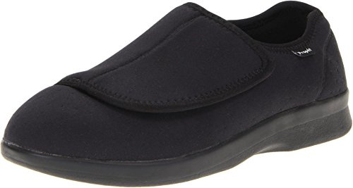 Propét Mens Cush 'N Foot Slip On Casual Slippers Casual - Black - Size 15 3E