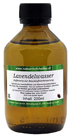 Lavendelwasser - Lavendelhydrolat - 100% naturrein 200ml