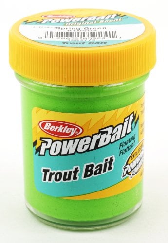 Forellenköder „Powerbait“, biologisch abbaubar , 1004776, grün - spring green