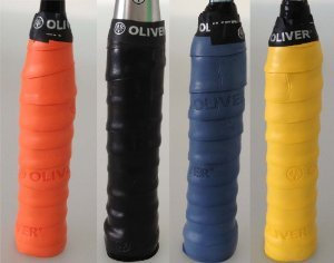 Oliver THE GRIP Griffband selbstklebend , schweißabsorbierend schwarz 2er Pack.