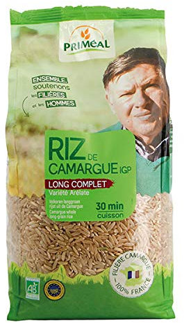 Priméal Riz de Camargue Long Complet 1 kg