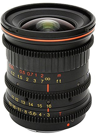 Tokina CINE 11-16 mm T3 - Obiettivo AF 11-16 mm T3, zoom, attacco Canon EF, colore: nero