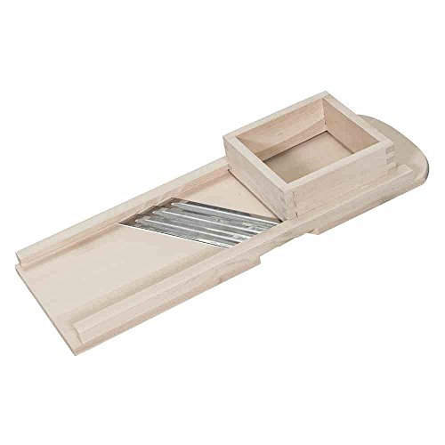 Schmitt Krauthobel 65x23,5cm Holz, mit 3 Messern