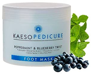 Kaeso Peppermint and Blueberry Twist Foot Mask 450 ml