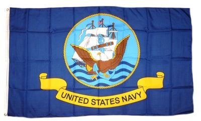 Flagge Fahne US Navy blau 90 x 150 cm FLAGGENMAE®