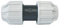 SOMATHERM FOR YOU, Raccord plastique manchon égal pour tube PE Ø20 mm - Installation rapide et facile - Résistant à 16 bars - Température max 80°C - Idéal pour irrigation et arrosage