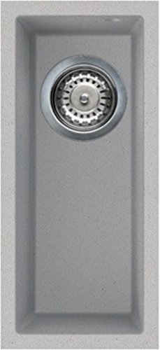 Elleci Quadra 50 Sottotop Lavello, Alluminio 79